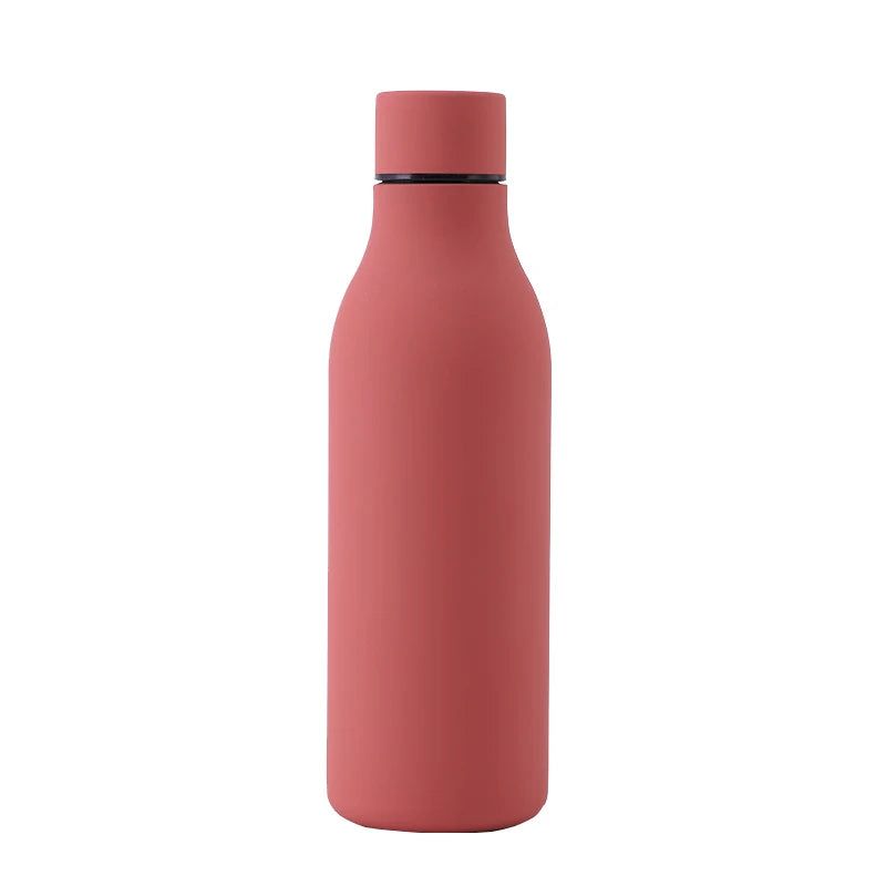 Frosted Soft Touch Insulated Drink Bottle  550ml