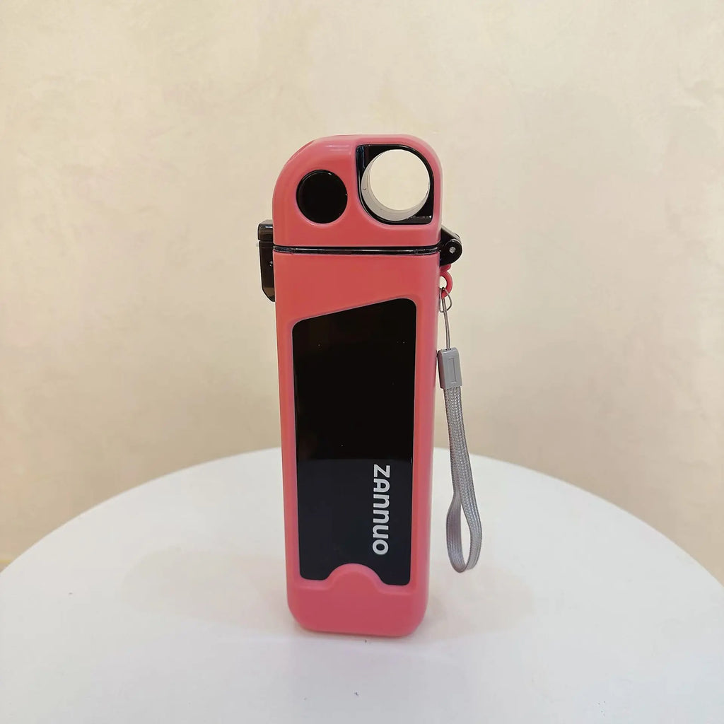 Square double-layer plastic water cup