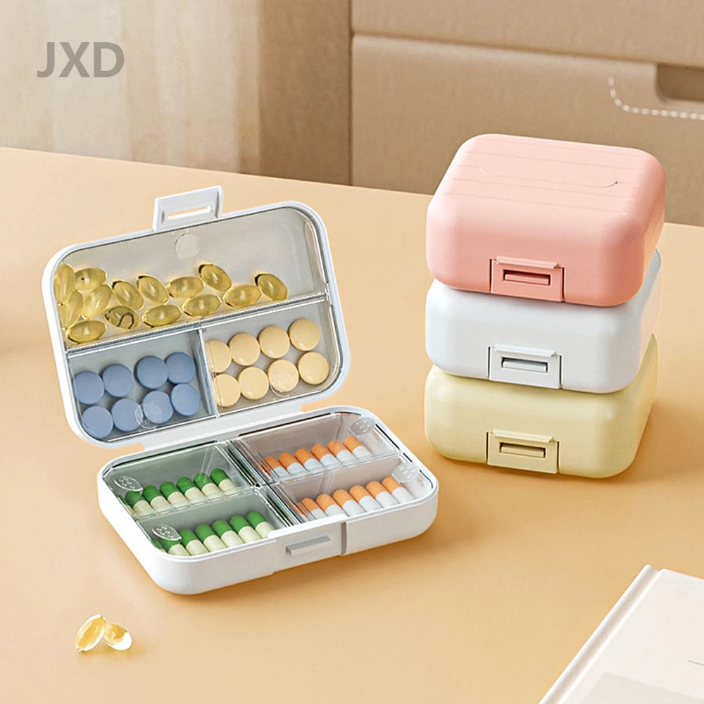 Portable Medicine Organizer Box