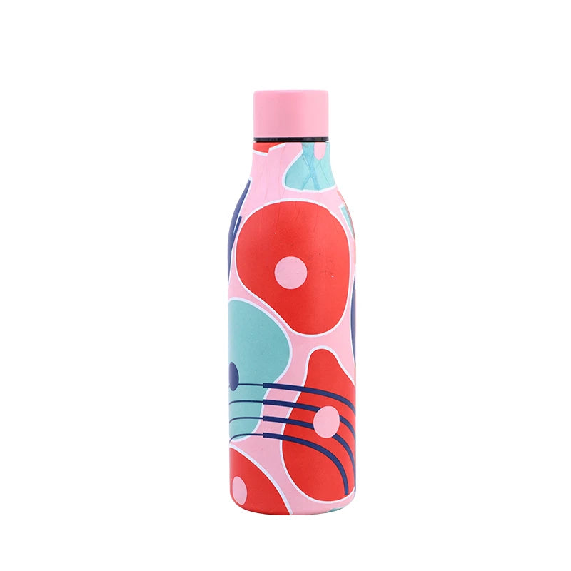 Frosted Soft Touch Insulated Drink Bottle  550ml