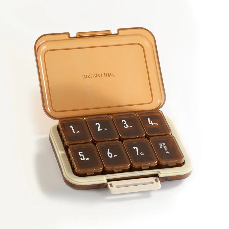 Weekly Pill Box BPA 8 Grid