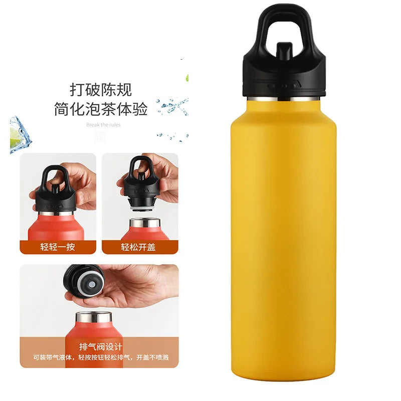 Open-Lid Thermos Cup 316 Stainless Steel  700ml