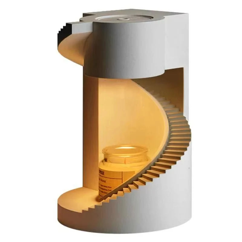 French Style Rotating Staircase candle warmer lamp