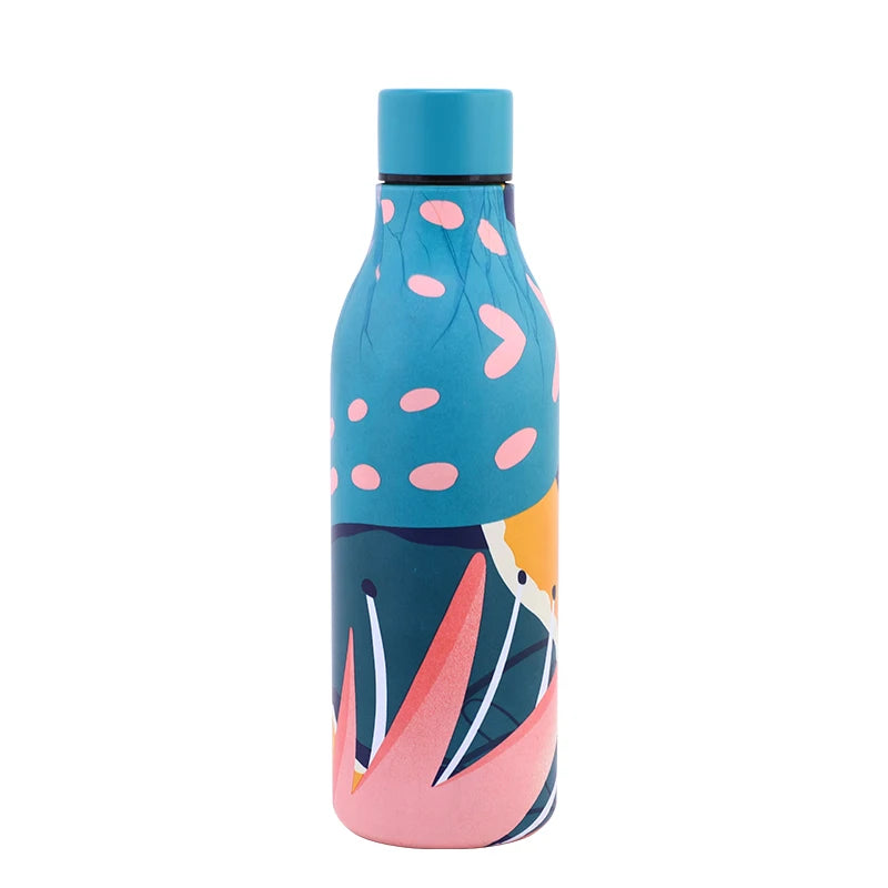 Frosted Soft Touch Insulated Drink Bottle  550ml