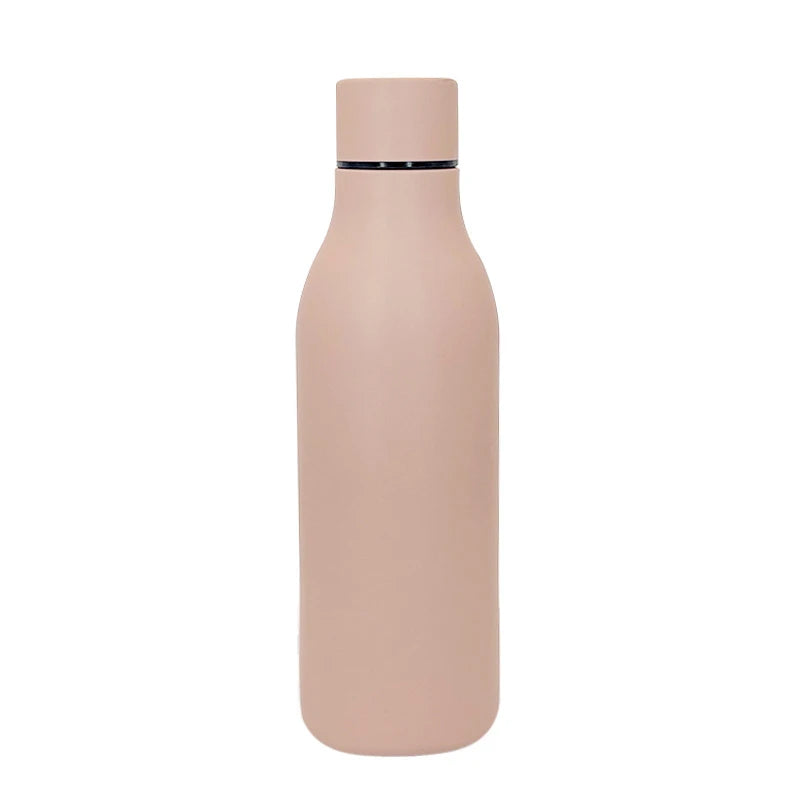 Frosted Soft Touch Insulated Drink Bottle  550ml