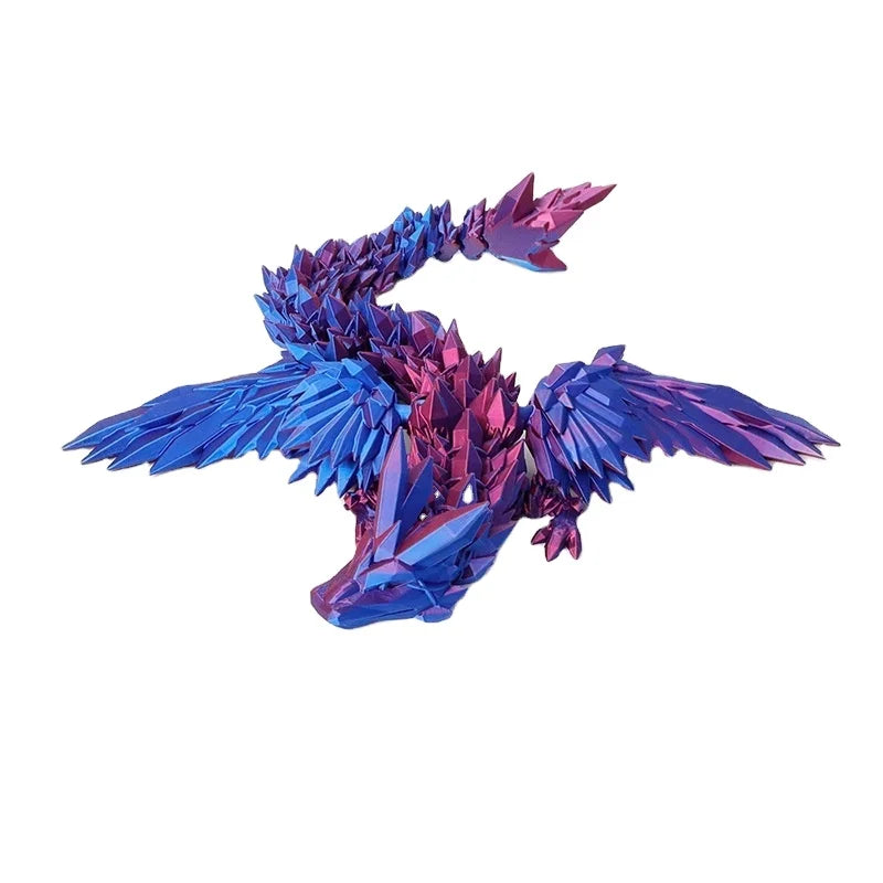 Flying Dragon 3D prints movable joints