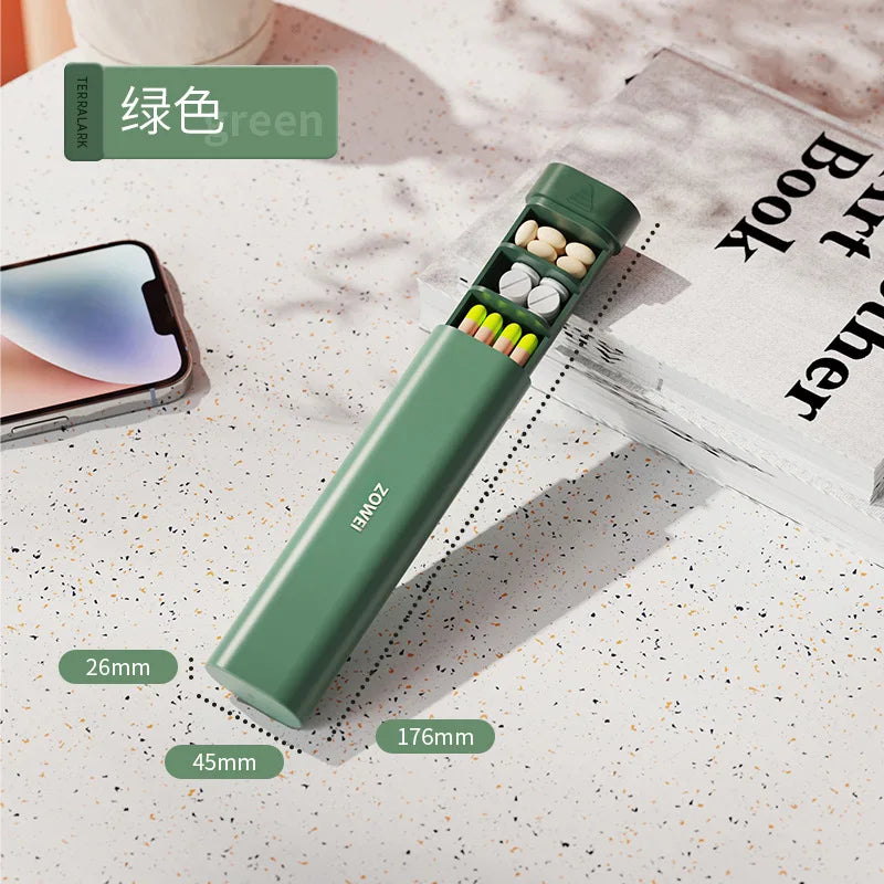 Weekly Pill Box with 7 Compartments