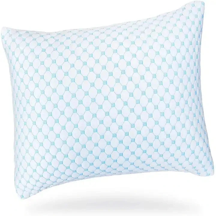 Cooling Bamboo Fabric Orthopedic Memory Foam Adjustable Sleep Pillow