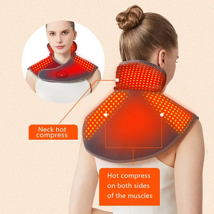 Wearable Pain Relieving LED Phototherapy Massager