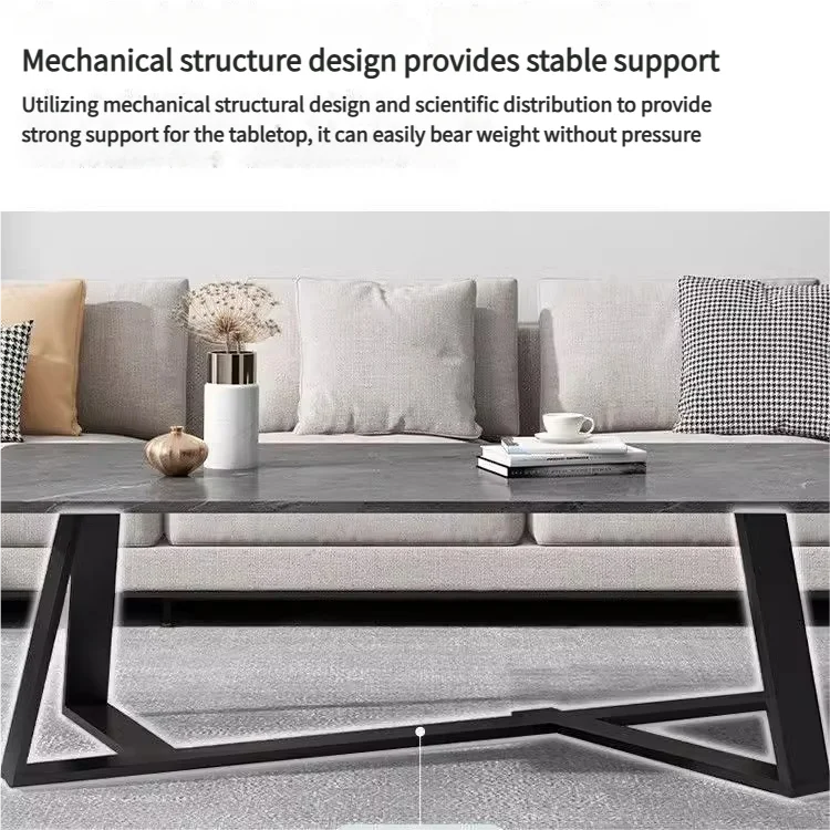 Minimalist pattern for small low coffee table