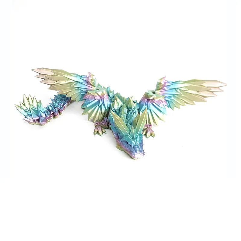 Flying Dragon 3D prints movable joints