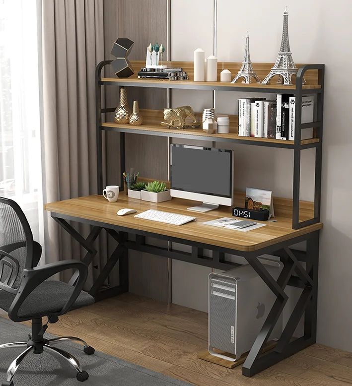 Computer Desk with Desk and Book Shelf