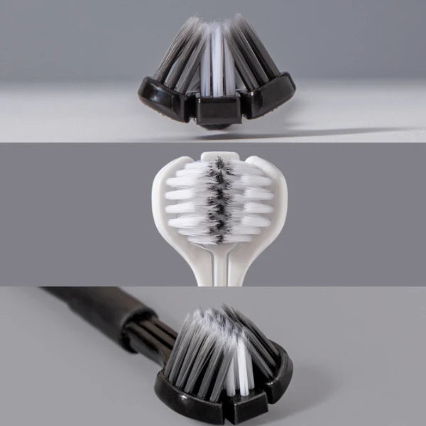 Soft Bristle Adult 3 Sided Toothbrush