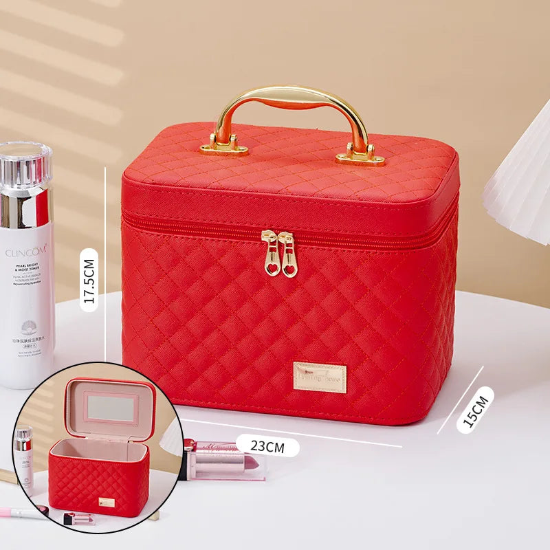Six-Open Makeup Case  Beauty Tool makeup bag