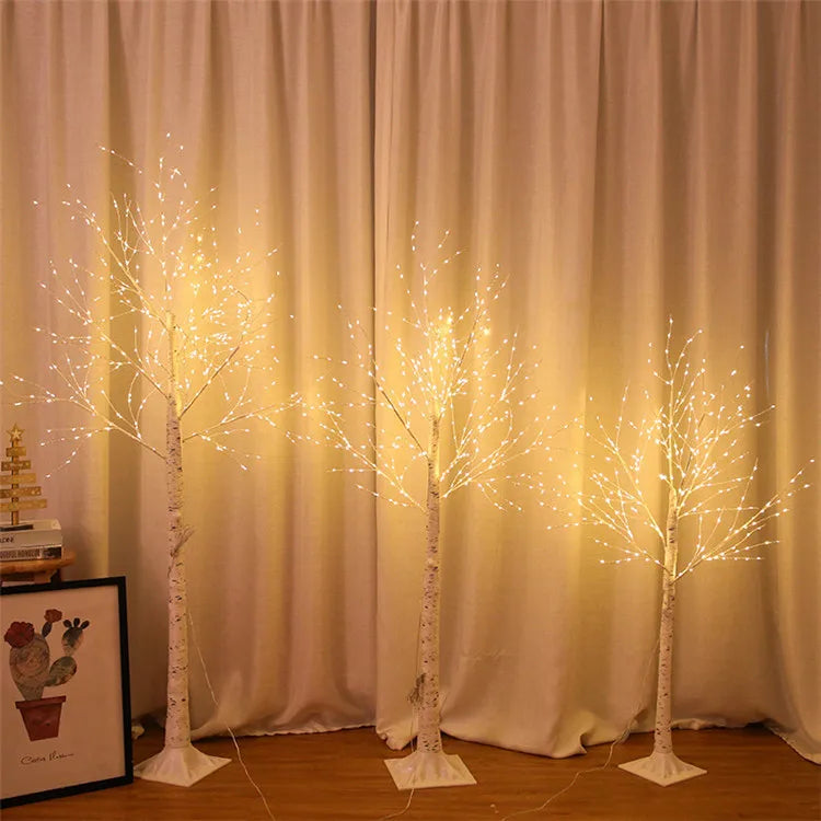 LED Silver Birch Tree Lights