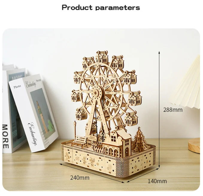 Launchable Toy 3d Wooden Puzzle Wooden