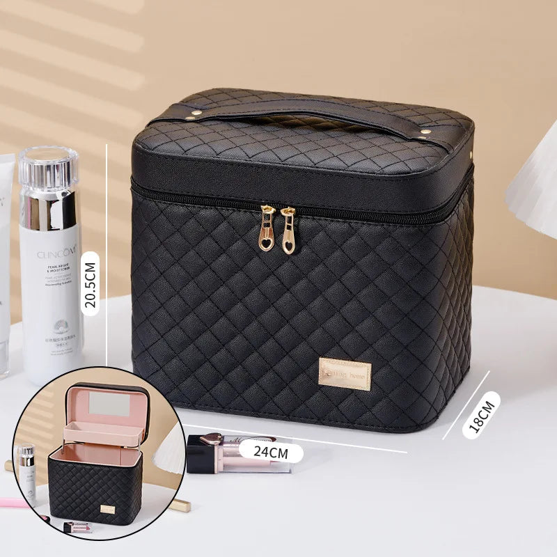 Six-Open Makeup Case  Beauty Tool makeup bag