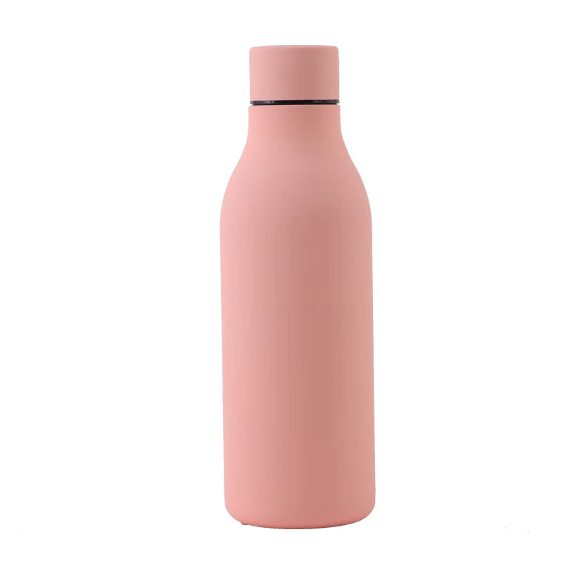Frosted Soft Touch Insulated Drink Bottle  550ml
