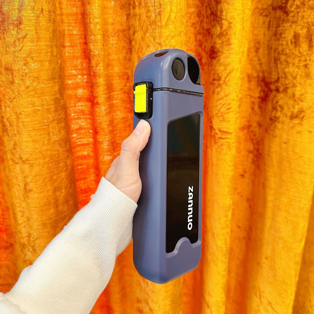 Square double-layer plastic water cup