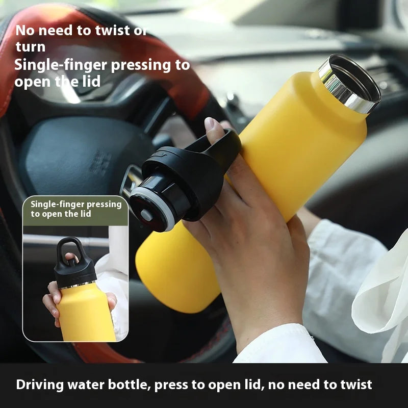 Open-Lid Thermos Cup 316 Stainless Steel  700ml