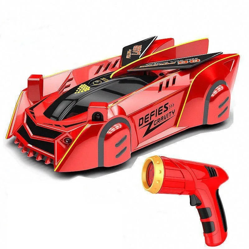 Light Guided Wall Climbing RC Car