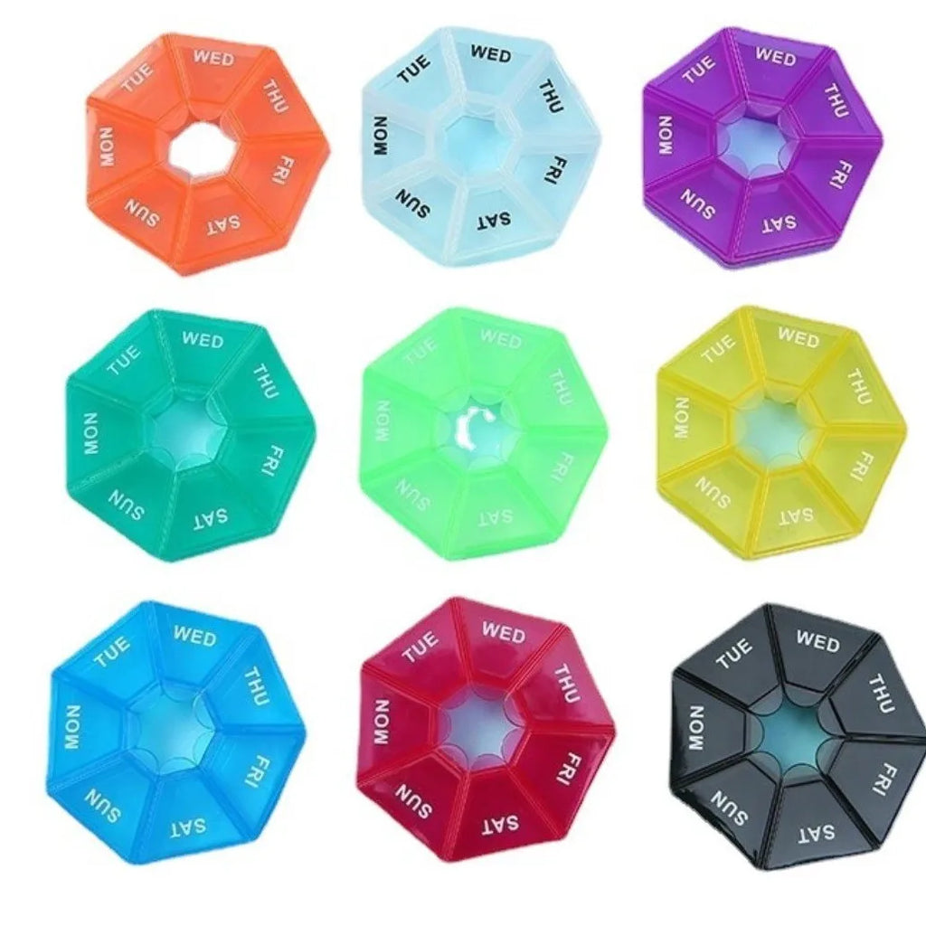 One Week Medication Box 7 Days Capsule