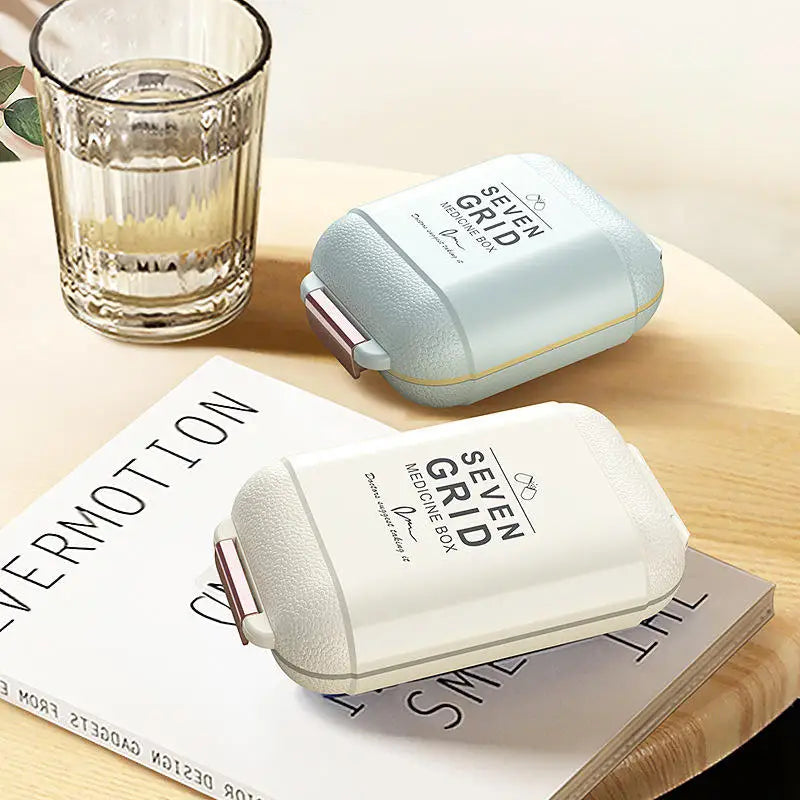 Portable Plastic Pill Box