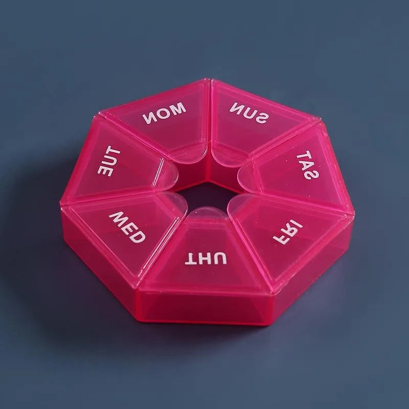 One Week Medication Box 7 Days Capsule