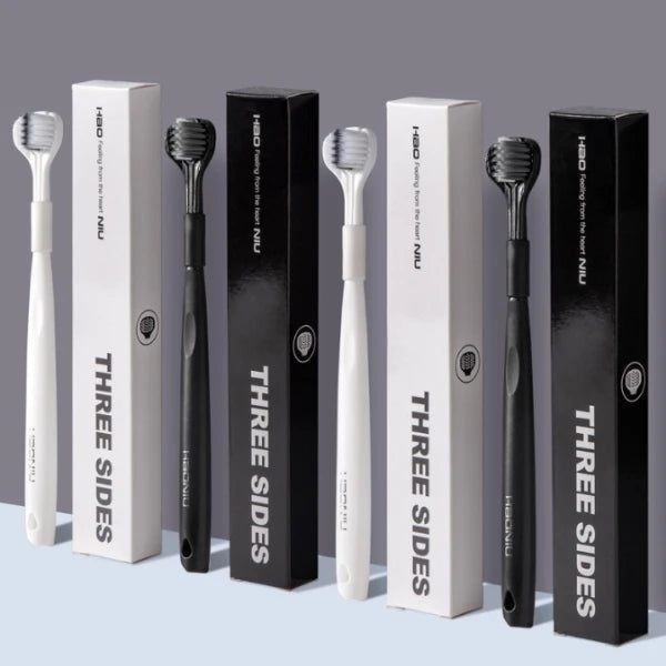 Soft Bristle Adult 3 Sided Toothbrush