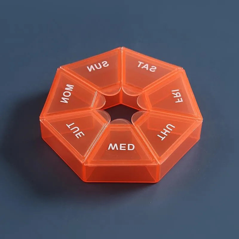 One Week Medication Box 7 Days Capsule
