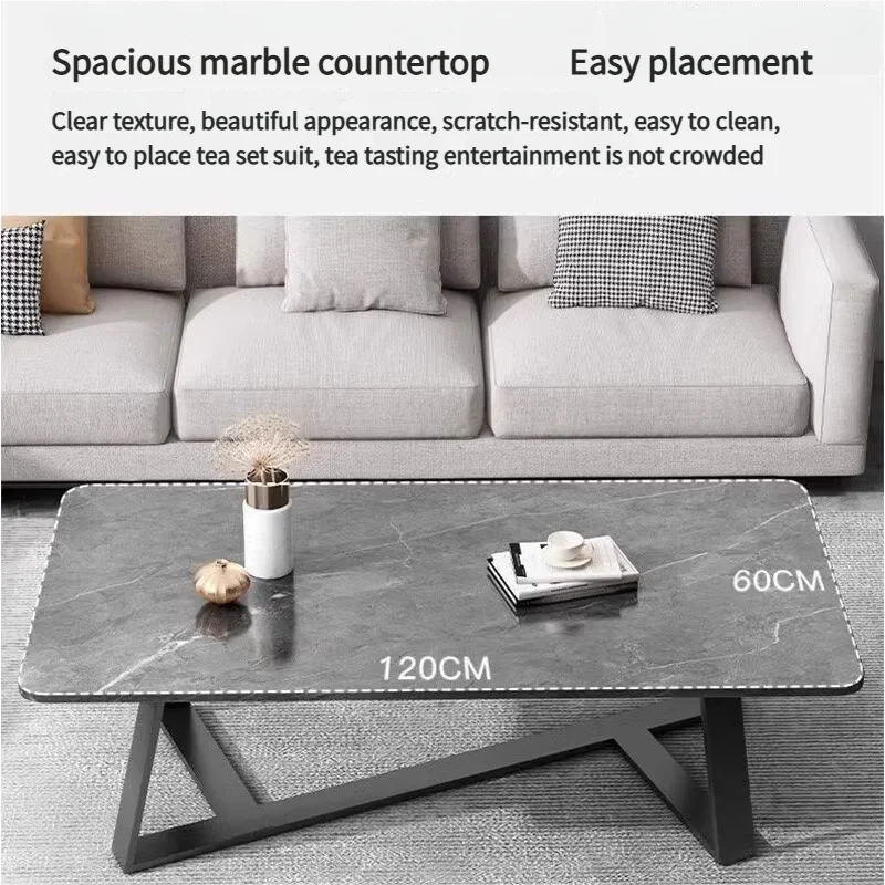 Minimalist pattern for small low coffee table