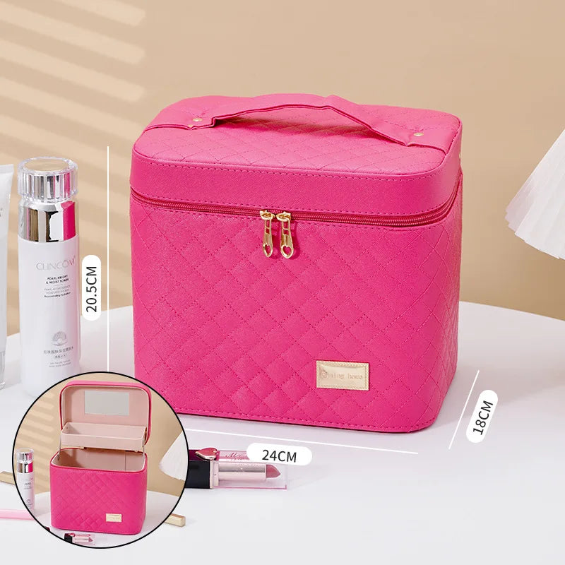 Six-Open Makeup Case  Beauty Tool makeup bag