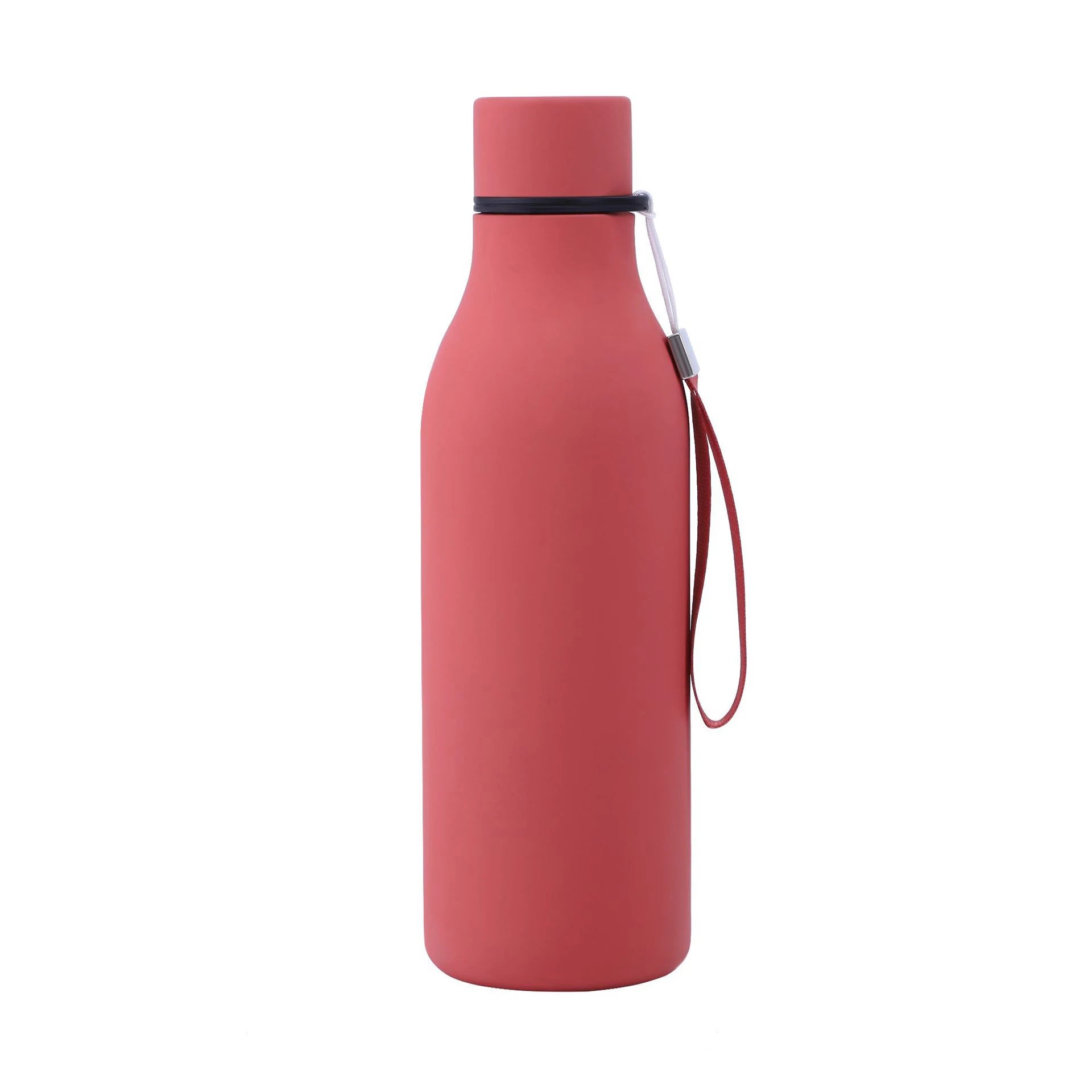 Frosted Soft Touch Insulated Drink Bottle  550ml
