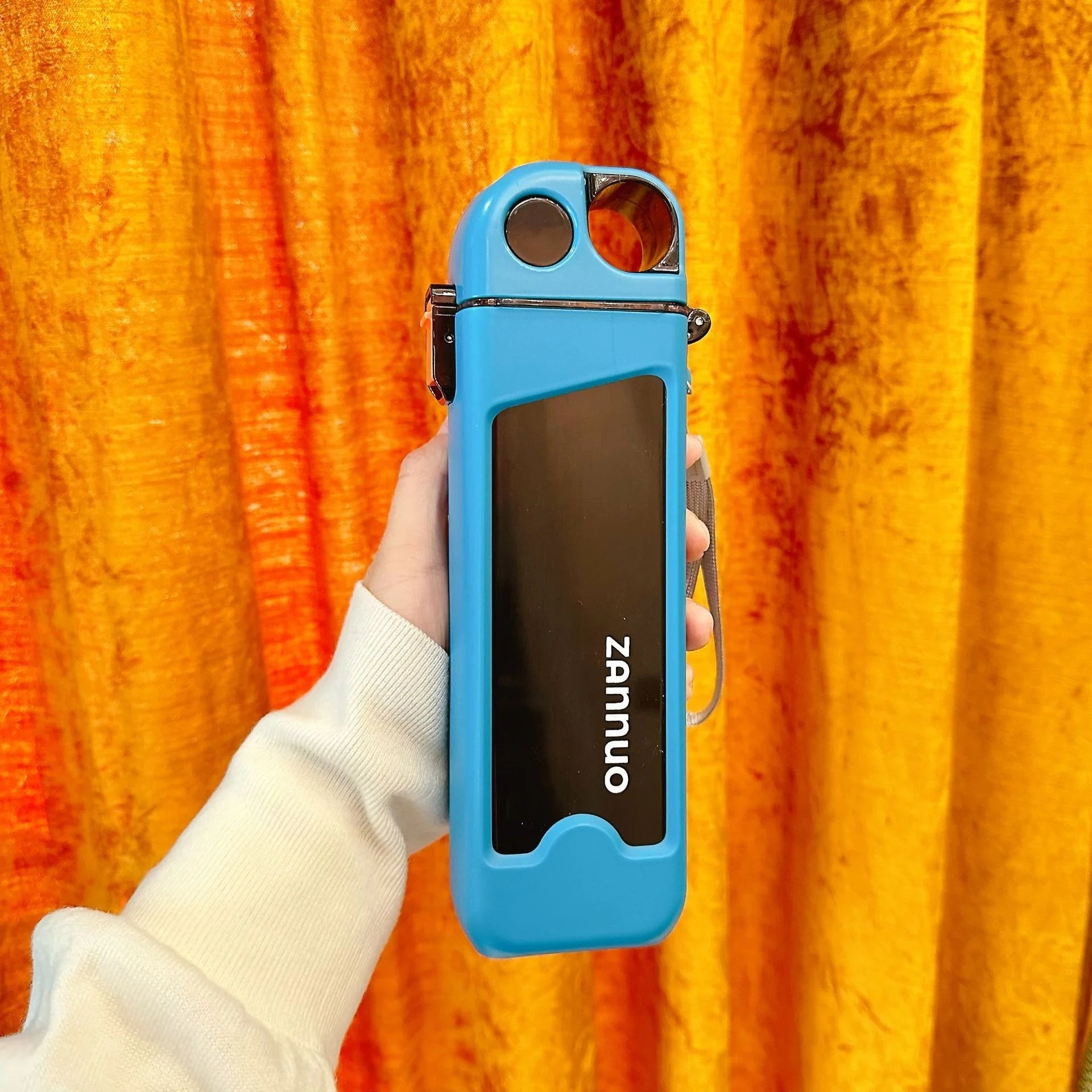 Square double-layer plastic water cup