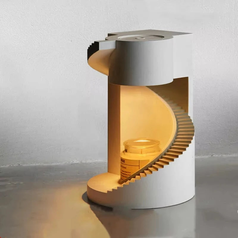 French Style Rotating Staircase candle warmer lamp