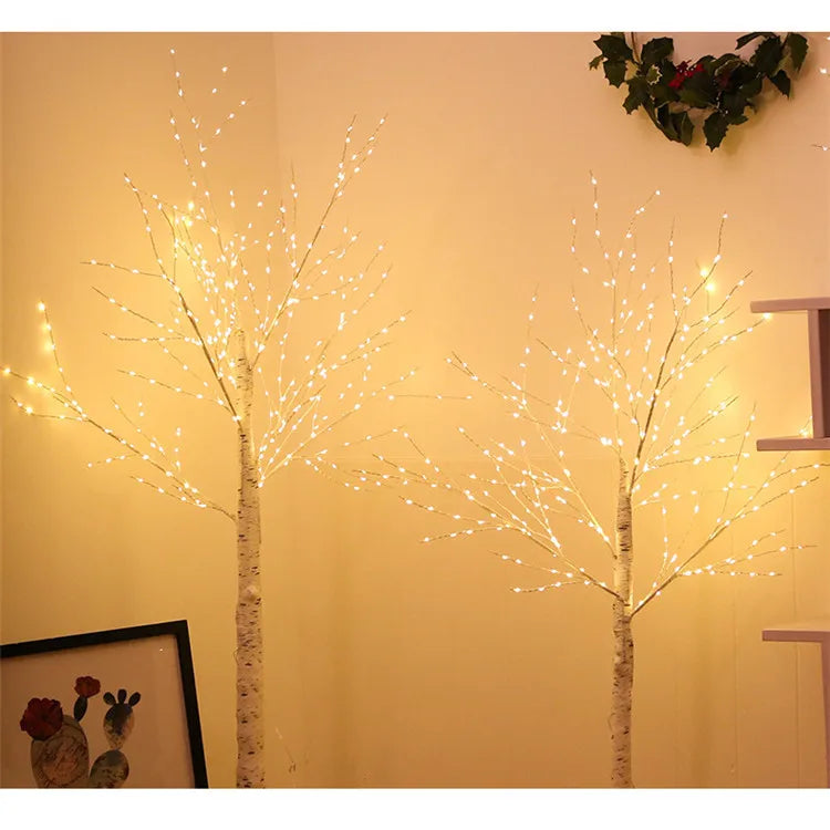 LED Silver Birch Tree Lights