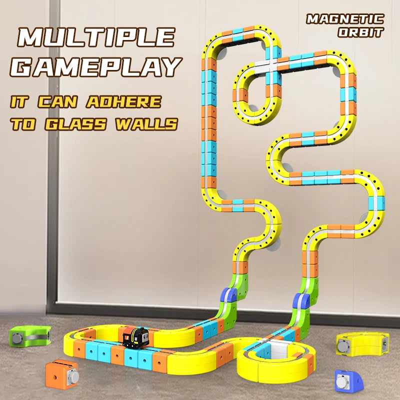 Electronic Rail Train 3D Cube Toy