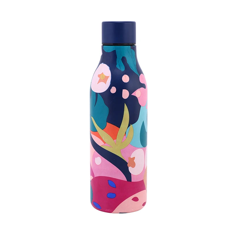 Frosted Soft Touch Insulated Drink Bottle  550ml