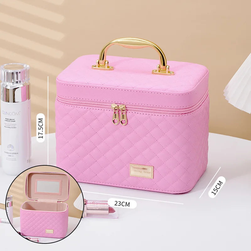 Six-Open Makeup Case  Beauty Tool makeup bag