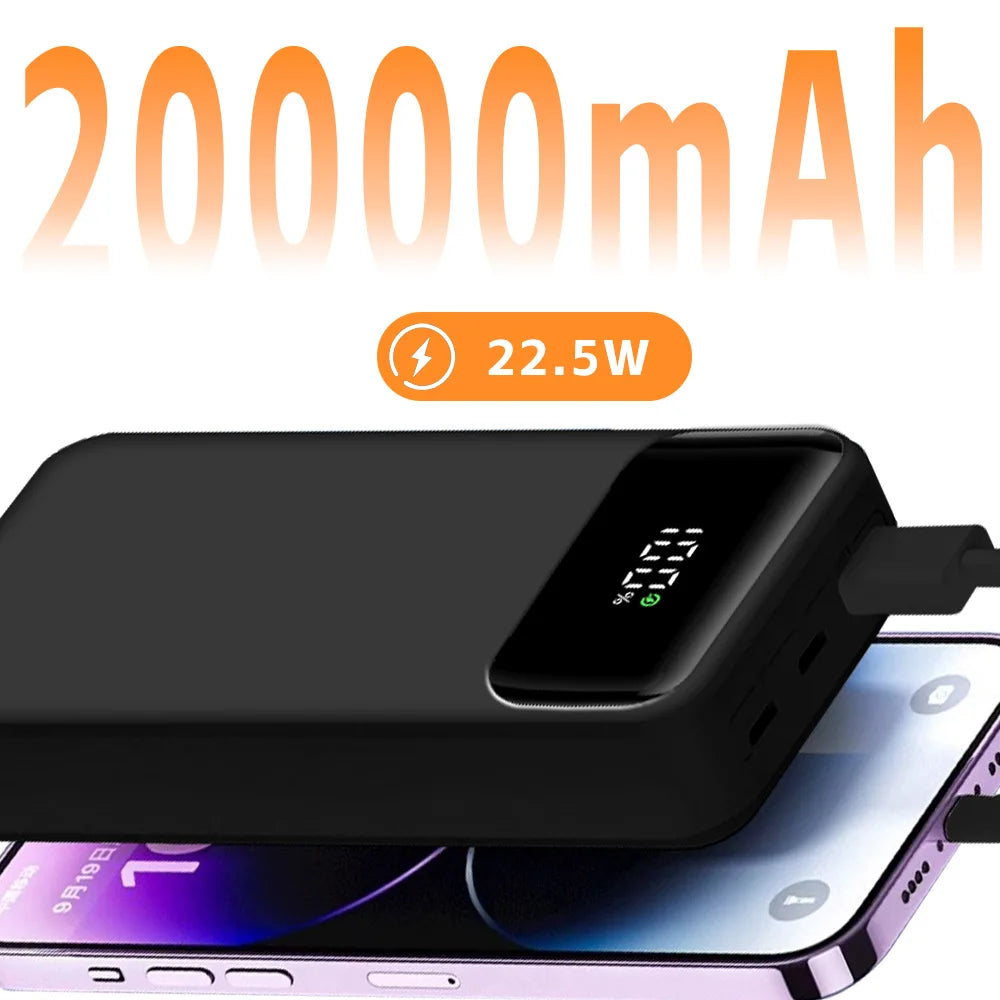20000mAh Power Bank With LED Display
