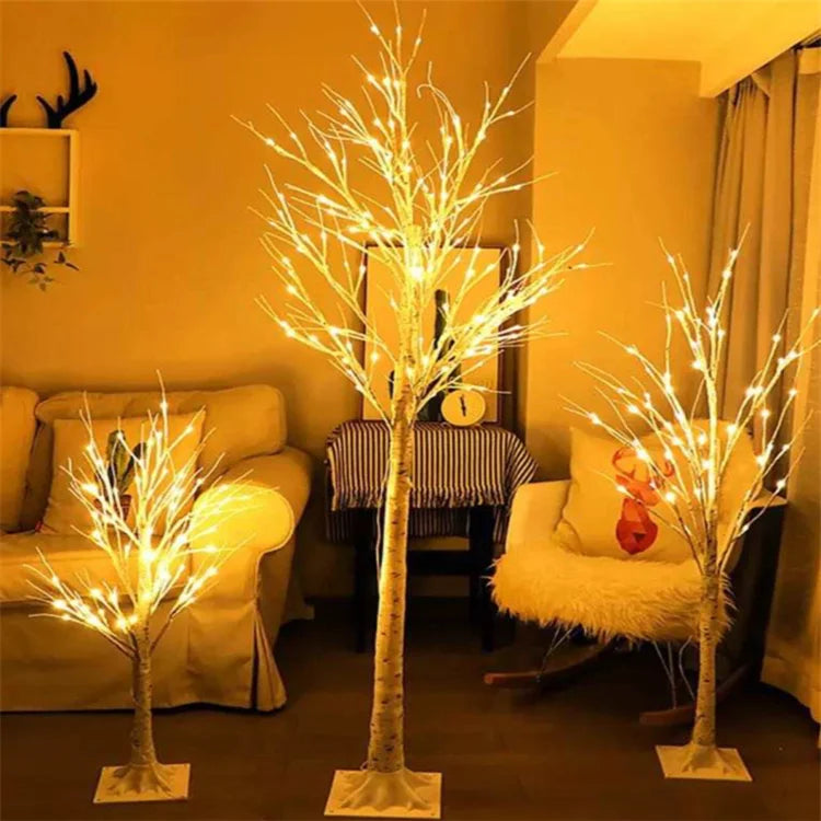 LED Silver Birch Tree Lights