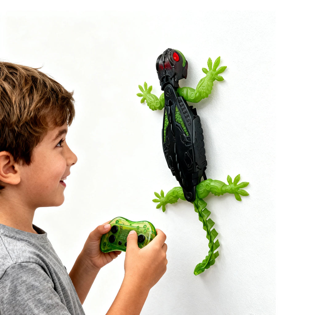 Infrared wall climbing gecko electric belt with follow me function