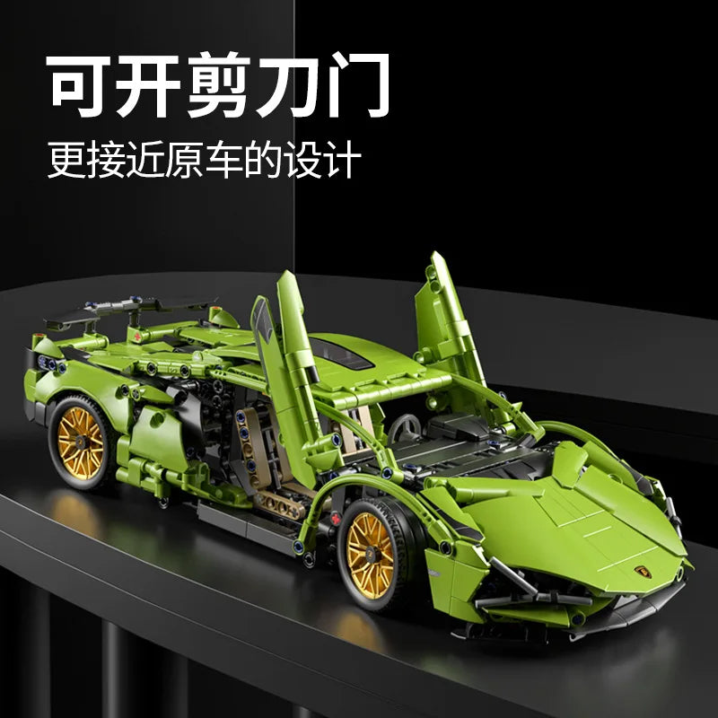 Compatible Building Block Car Assembly Toys for Children