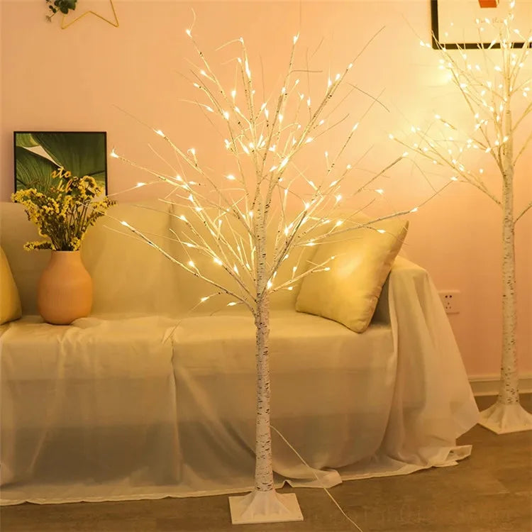 LED Silver Birch Tree Lights