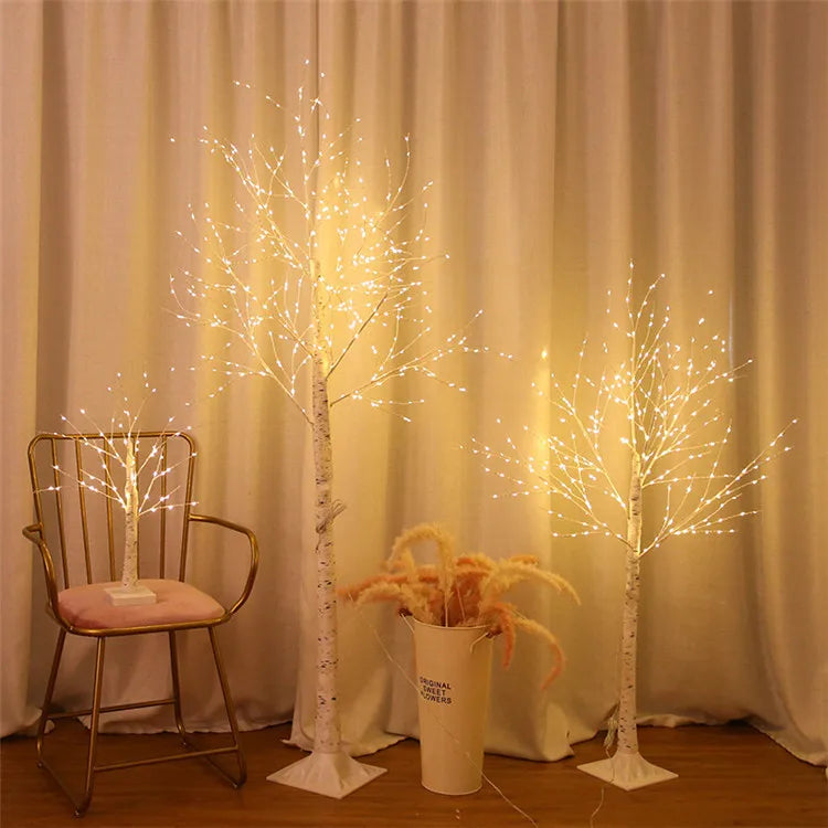 LED Silver Birch Tree Lights