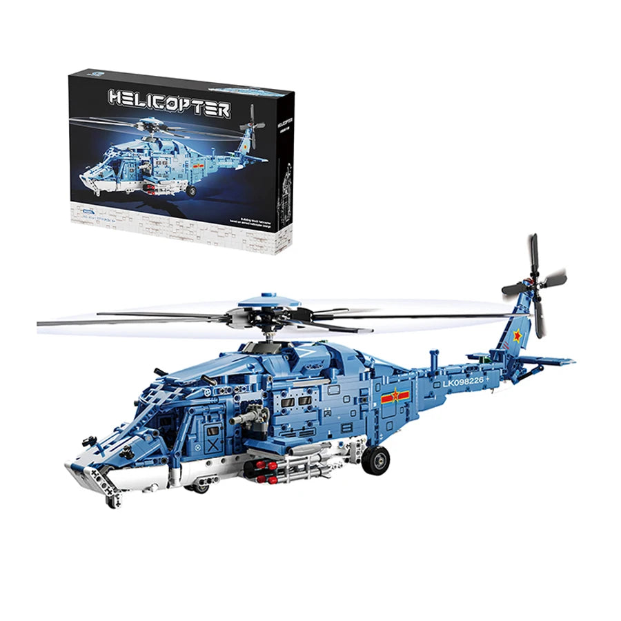 Building Blocks 1711PCS   Military Helicopter