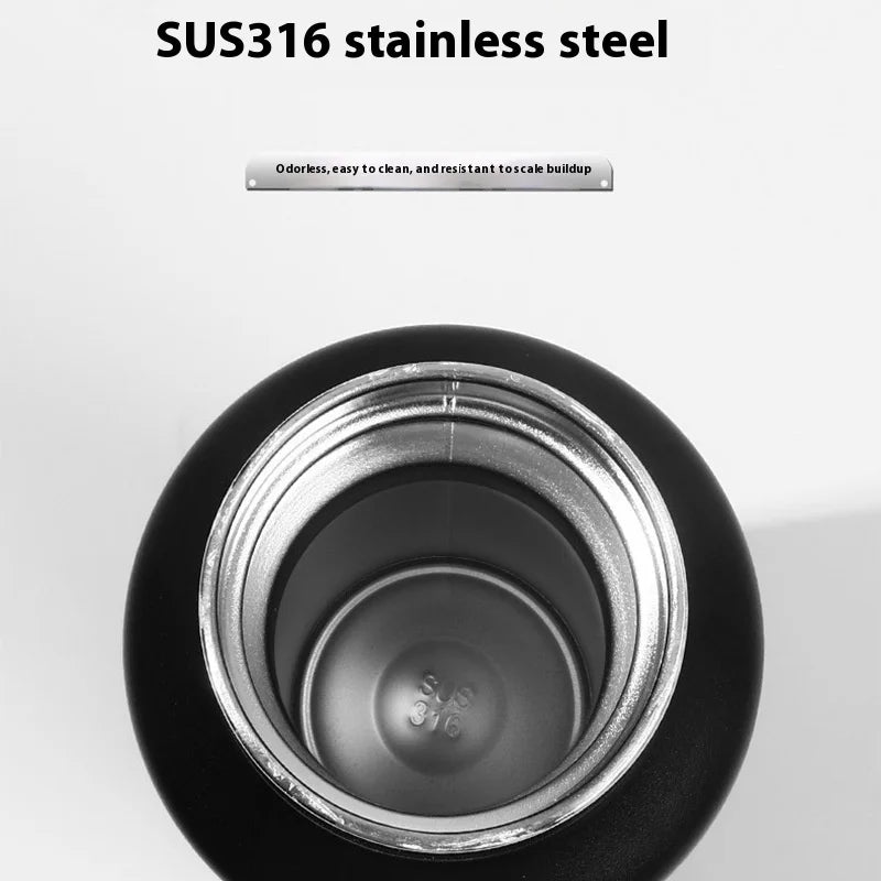 Open-Lid Thermos Cup 316 Stainless Steel  700ml