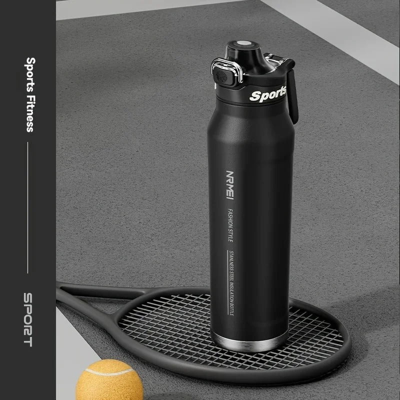 Stainless Steel Insulated Bottle with Handle 700ml