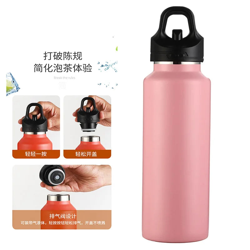 Open-Lid Thermos Cup 316 Stainless Steel  700ml