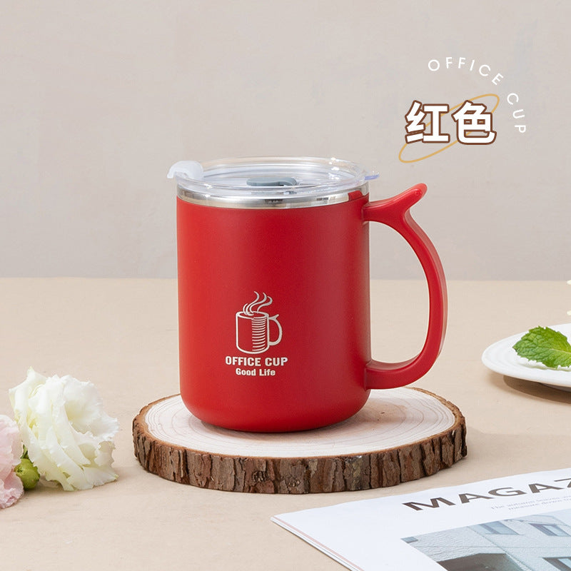 Water cup with lid 304 stainless steel